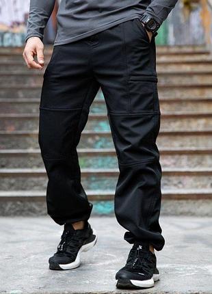 Штаны softshell black пп7936