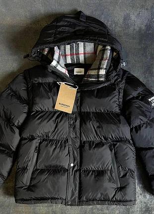 В украине! пуховик burberry london барберы зимний 2xl
