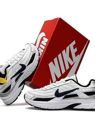 Чоловічі кросівки nike initiator білі текстильні кроси найк іниціатор дихаючі на літо весну шкіряні в'єтнам 42