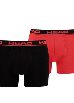 Труси-боксери head basic boxer 2p червоний, чорний чоловіки l