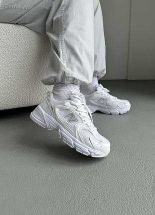 Женские кроссовки стильные нью баланс new balance 530 white 38