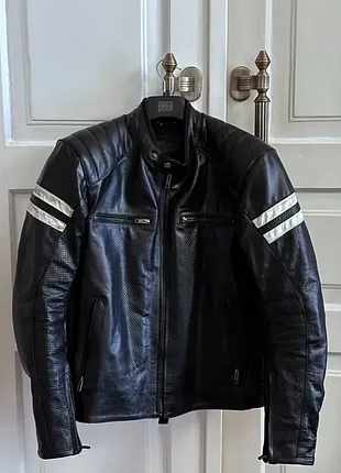 Кожаная мотокуртка spyke milano 2.0 black / итальялия / eu 48 / m