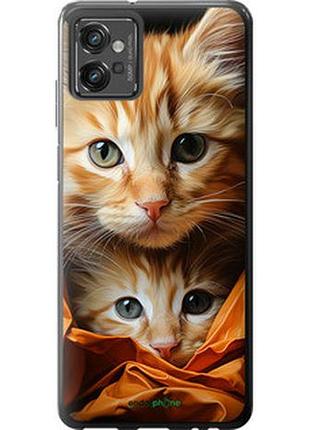 Чехол на motorola g32 котики 2 "5664u-2845-2448"