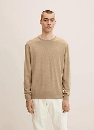 Кофта basic cright splashy sand me 1027661-30317 tom tailor xxl бежевый 1027661-30317 xxxl