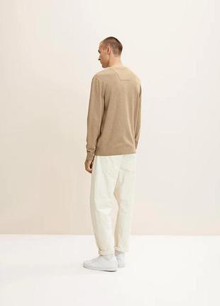Кофта basic cright splashy sand me 1027661-30317 tom tailor xxl бежевий 1027661-30317 2