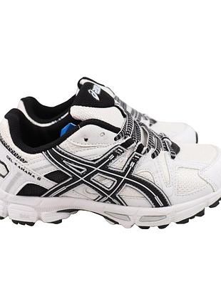 Кроссовки женские asics белые текстиль, 38