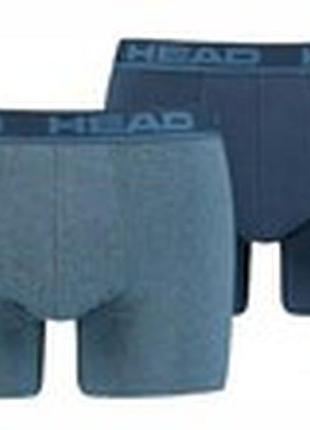 Труси-боксери head basic boxer 2p синій, блакитний чоловіки s