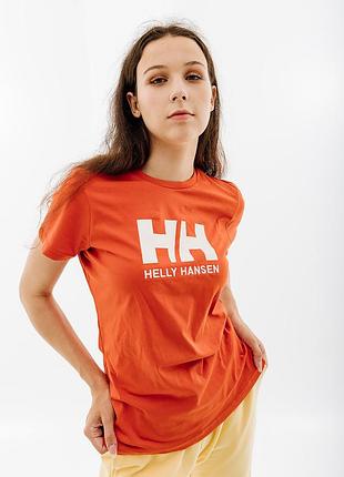 Футболка helly hansen w hh logo t-shirt 34112-179