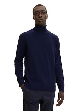Кофта cosy turtle neck knitter 1032279-13160 tom tailor l темно-синий 1032279-13160 xxl