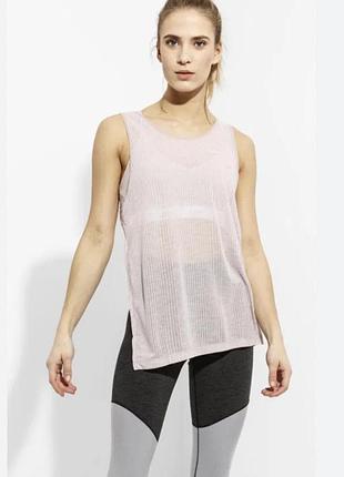 Nike tank w nk tank asymmetric 889133-684 спортивна майка xs розмір
