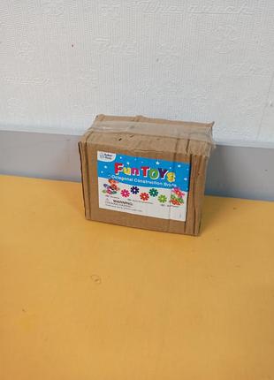 Конструктор набор восьмиугольных строительных кирпичиков от бренда funtoys от компании baker ross.