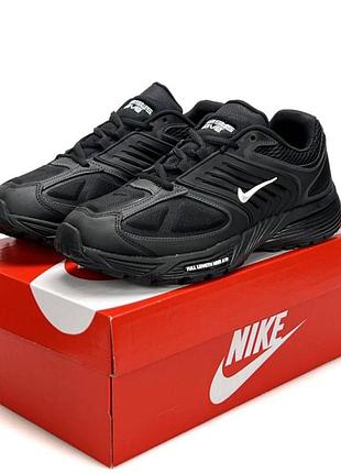 Мужские кроссовки летние nike air pegasus wave спортивные найк айр пегасус черного цвета дышащая текстильная сетка весна лето 44