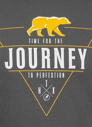 Футболка t-shirt helikon journey to perfection - shadow grey
