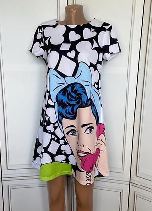 Яскрава сукня glem ,р.m/l 4