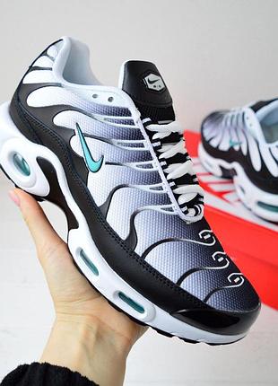 Nike air max plus tn white black — мужские кроссовки размер 44/28см 41