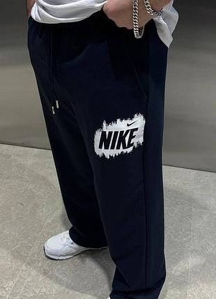 Чоловічі спортивні штани nike baggy широкі трикотаж