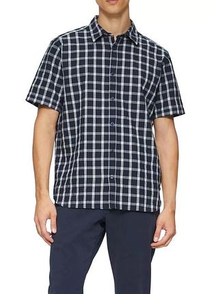 Сорочка regular fit 2161420.59n1 s.oliver l темно-синій 2161420.59n1