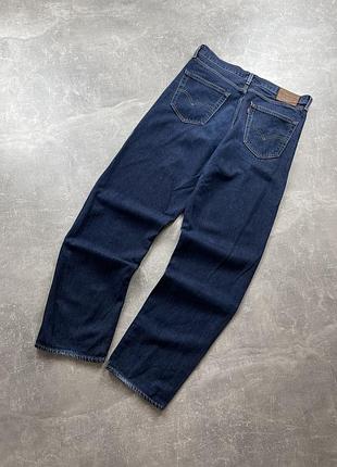 Levis stay loose прямые джинсы тёмно синие