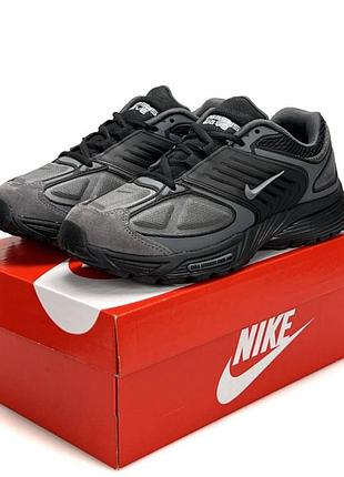 Кроссовки мужские летние nike air pegasus wave grey серые спортивные найк айр пегасус дышащая текстильная сетка весна лето 44