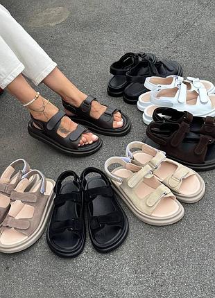 Под заказ 👠
женские босоножки на липучках из натуральной кожи/замши