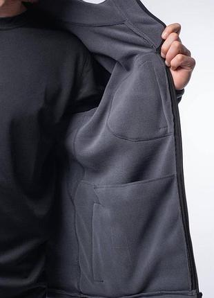 Кофта polartec серая military 5