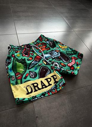 Пляжні шорти яскраві плащівка drapp 2026
