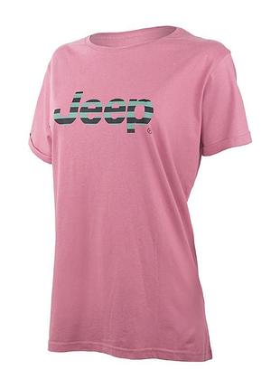 Женская футболка джип оригинал jeep t-shirt oversize striped print turn o102611-p490 m