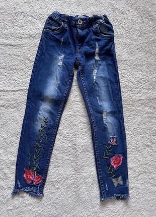 Джинси denim  для дівчинки