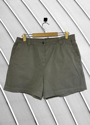Женские зеленые джинсовые шорты мом george 16 l xl оригинал светло-зеленые джинсы момы шорты с высокой посадкой на резинке джордж стан идеал 48 50 52