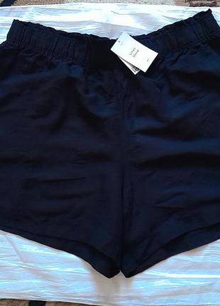 Женские шорты- юбка -xl. вискоза 55%, лен- 45%