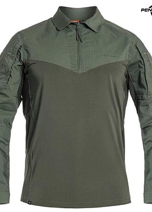 Убакс pentagon combat shirt ranger - camo green