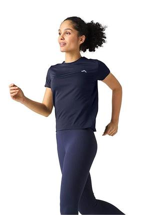 Женская спортивная футболка crivit, размер l/xl, цвет синий