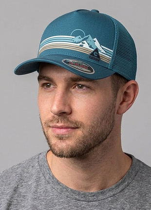 Крутая мужская кепка gerry outdoots g-flex trucker cap, сша новая, амазон сток.