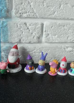 Свинка пеппа peppa pig лот персонажів