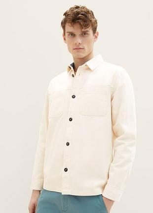Рубашка 1034898-18592 tom tailor l бежевый 1034898-18592 xl