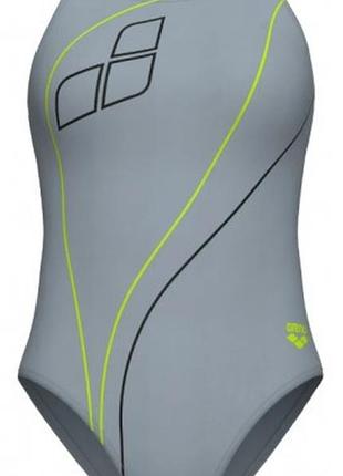 Купальник закритий для жінок arena trail swimsuit v back