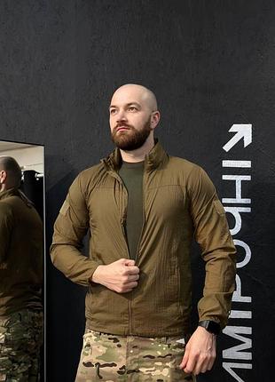 Ультра легкая тактическая куртка койот attam магнит 🧲