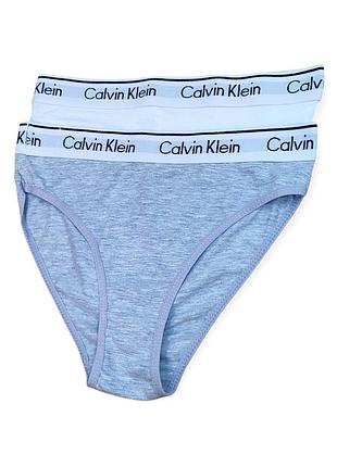 Жіночі трусики-сліпи calvin klein s сірі m