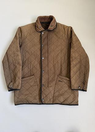 Стеганная куртка barbour vintage size m-l