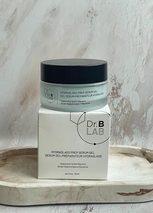 Ультралегка зволожуюча гелева сироватка dr. brandt hydraglass prep serum gel