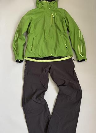 Женский лыжный косюм salomon brilliant jacket size m dc burton bogner