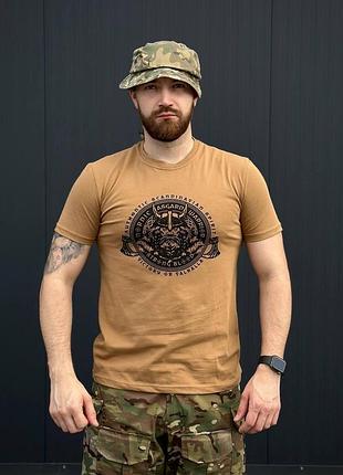 Футболка military стрейчевая койот принт водостойкая покраска 19