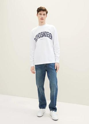 Джинсы loose straight fit jeans 1040203-10119 tom tailor 29/34 синий 1040203-10119 32/34