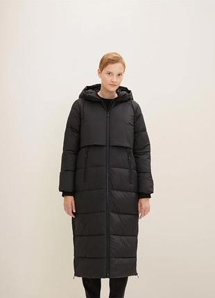 Куртка arctic puffer coat 1032690-14482 tom tailor l чорний 1032690-14482