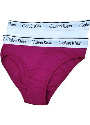 Женские трусики-слипы calvin klein, набор из 2 штук xl