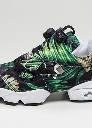 Жіночі кросівки стильні рібак оригінал reebok instampump fury jungle girl ar2491