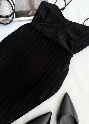 Чорна міні сукня 5