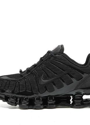 Nike shox tl black кроссовки nike air max shox мужские жіночі 38