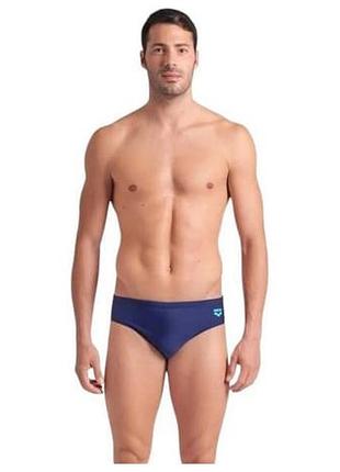 Плавки сліпи для чоловіків arena flow swim briefs синій чол 008939-750
