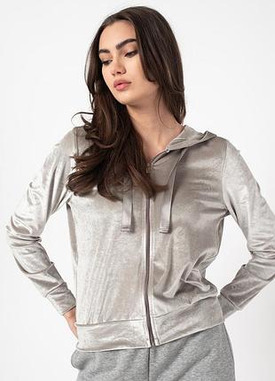 Кофта onlbilly ls velour hoodie jrs 15240646 ash only l серый 15240646ash s